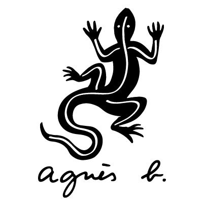 Agnes b Logo (006) Stickers - ステッカー、カッティングステッカー