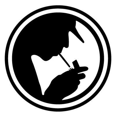 Nomadik (001) Logo Stickers - ステッカー、カッティングステッカー