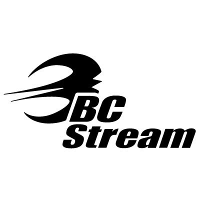 BC Stream Logo (001) Stickers -  ステッカー、カッティングステッカー、シールを通販・販売・通信販売しているオンラインショップ! - acestickers.com