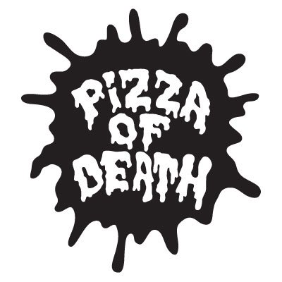 Pizza of death (002) Logo Stickers -  ステッカー、カッティングステッカー、切り抜きステッカー、シールを通販・販売・通信販売しているオンラインショップ! - acestickers.com