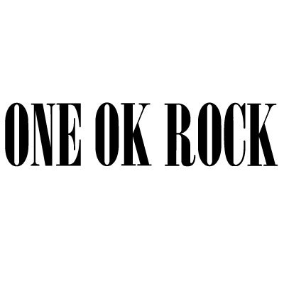 One Ok Rock Logo(005) Stickers -  ステッカー、カッティングステッカー、シールを通販・販売・通信販売しているオンラインショップ! - acestickers.com