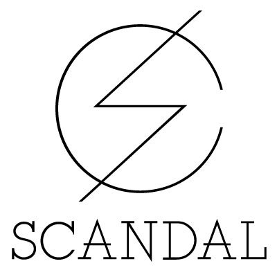 scandal ロゴ ステッカー 人気