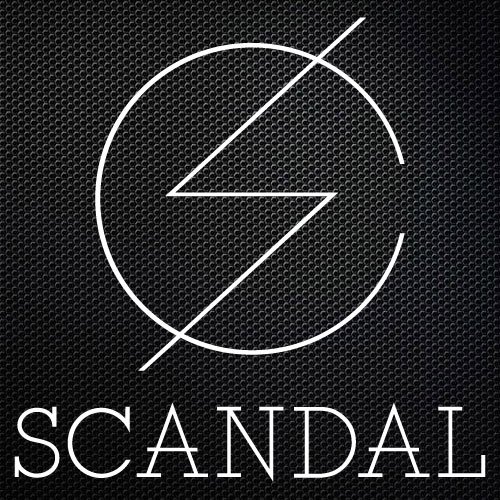 scandal ロゴ ステッカー 人気