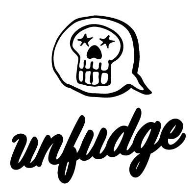 Unfudge Logo (001) Stickers - ステッカー、カッティングステッカー