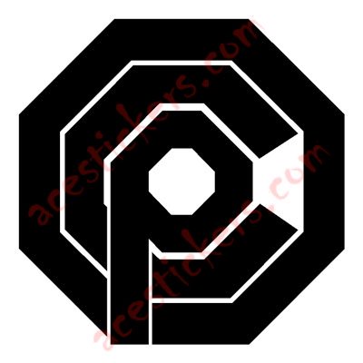 Robocop - OCP Logo (R3) - Stickers (10 x 10 cm) -  ステッカー、カッティングステッカー、シールを通販・販売・通信販売しているオンラインショップ! - acestickers.com