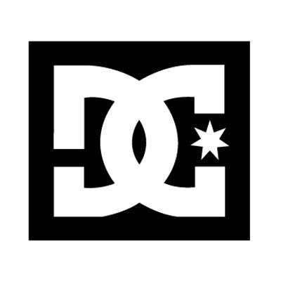 DC Shoes Logo - 001 Stickers -  ステッカー、カッティングステッカー、シールを通販・販売・通信販売しているオンラインショップ! - acestickers.com