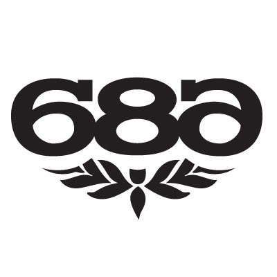 686 Logo Stickers - 003 - ステッカー、カッティングステッカー、シールを通販・販売・通信販売しているオンラインショップ! -  acestickers.com