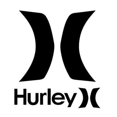 Hurley Logo Stickers - 002 - ステッカー、カッティングステッカー、シールを通販・販売・通信販売しているオンラインショップ!  - acestickers.com