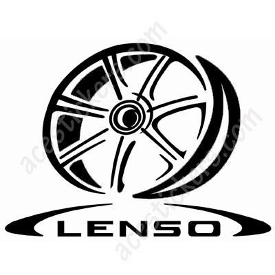 Lenso Logo Sticker (15 x 10.9 cm) - ステッカー、カッティングステッカー、シールを通販・販売・通信販売して ...