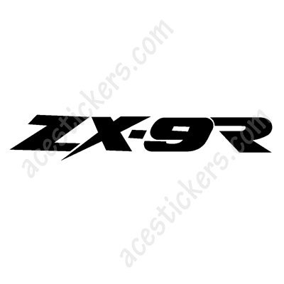 Kawasaki ZX-9R Logo Sticker - 007 -  ステッカー、カッティングステッカー、シールを通販・販売・通信販売しているオンラインショップ! - acestickers.com