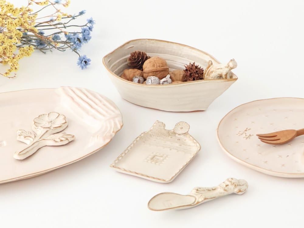 東峯未央さん 益子焼 お皿 スクエア 象嵌 東峯未央｜和食器通販｜おうちで楽しむ陶器市うちる 東