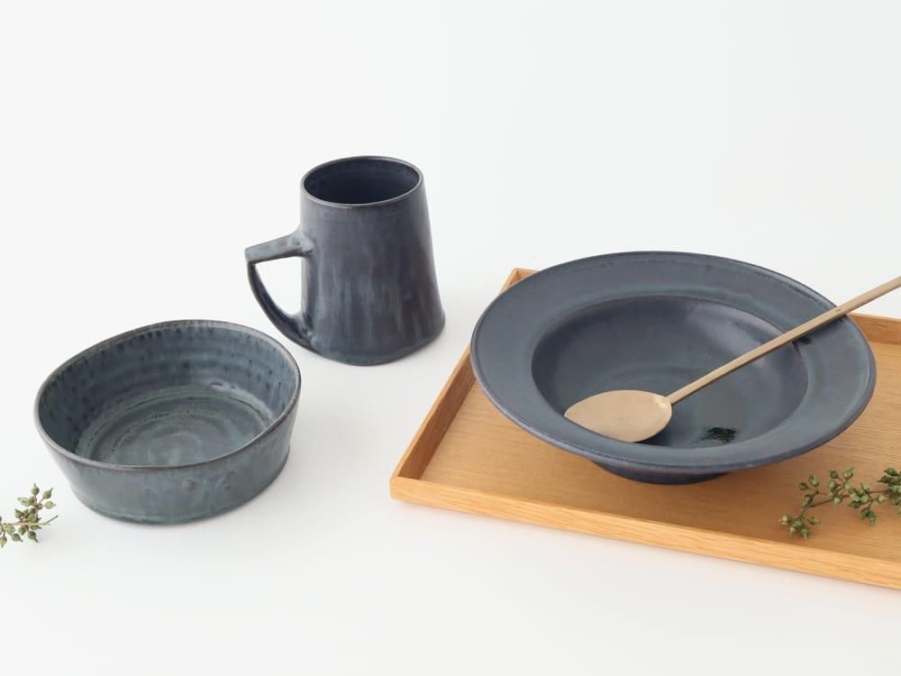 和食器　美土里窯　鼠志野　向付　五客　共箱　M　R7595F 和食器通販｜おうちで楽しむ陶器市 うちる