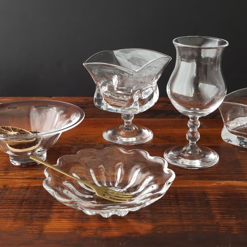 ランプシェード｜平型｜ガラス｜栗原志歩｜和食器通販｜うちる