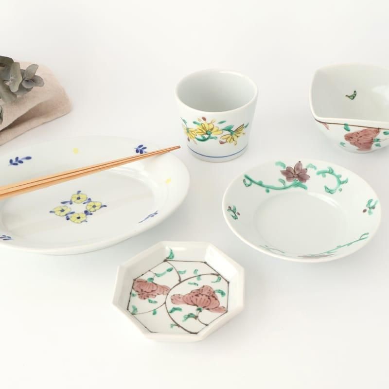 アザミ｜オーバルプレート｜ホワイト｜陶器｜farmer's pottery kiln 宗