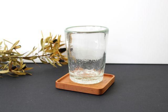 民藝】沖縄再生ガラス 奥原硝子製造所 グラス4個セット （奥原