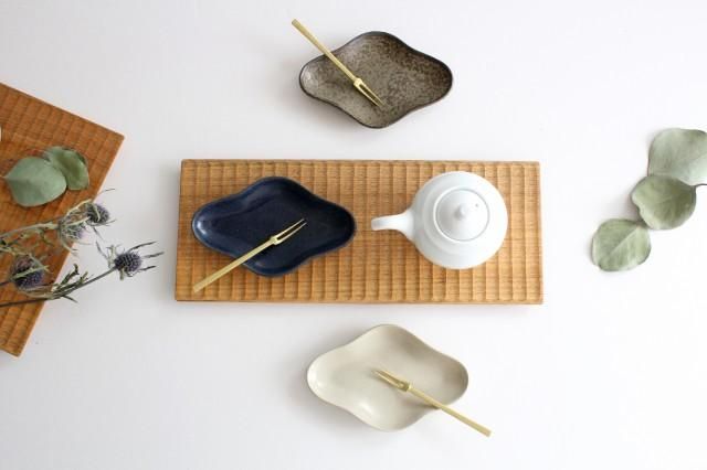 加賀雅之 彫り盆 クルミ