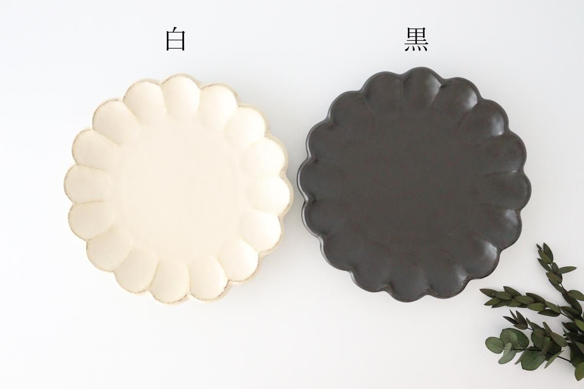 8寸皿｜白｜磁器｜菊花｜美濃焼｜和食器通販｜うちる｜和食器の