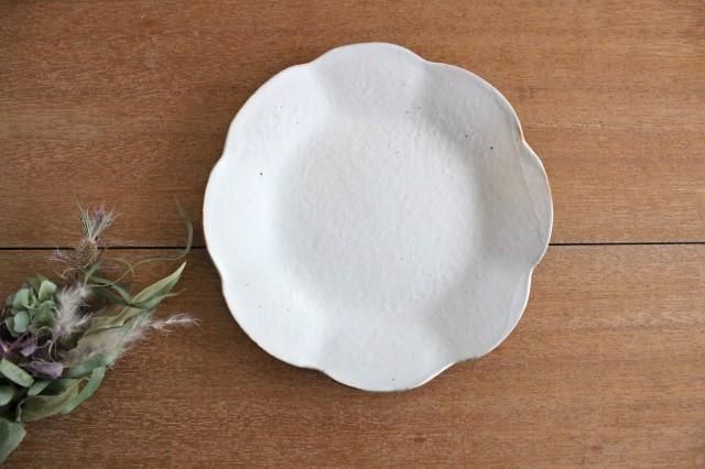 鉄散 輪花皿 中 陶器 古谷製陶所 和食器通販 うちる 和食器の皿 鉢 飯碗など 鉄散 輪花皿 中 陶器 古谷製陶所 和食器通販 うちる 和食器の皿 鉢 飯碗など