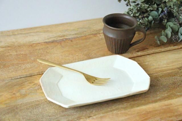 古谷製陶所　八角長方皿 大 3枚 グレー釉｜八角長方皿｜大｜陶器｜古谷製陶所｜和食器通販｜うち