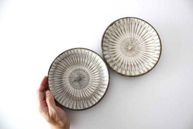 5寸皿｜ハケメ｜陶器｜小鹿田焼｜和食器通販｜うちる｜和食器の