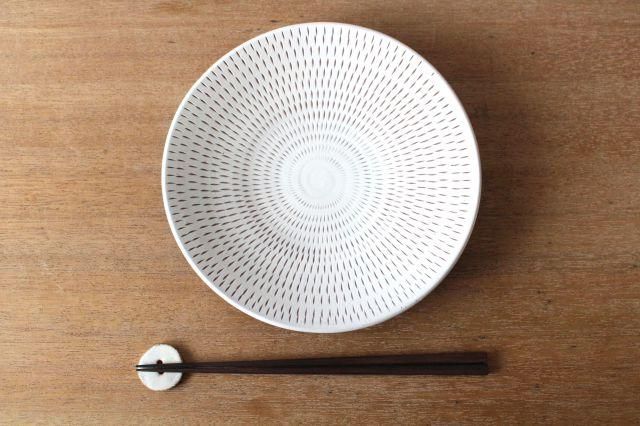 7寸皿｜トビカンナ｜陶器｜小石原焼｜和食器通販｜うちる｜和食器の皿