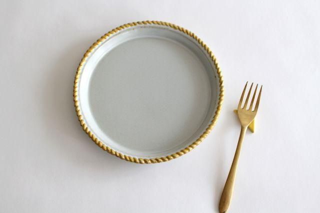 frame｜丸プレート｜大｜陶器｜sen｜波佐見焼｜和食器通販｜うち
