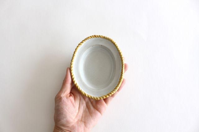 frame｜楕円プレート｜小｜陶器｜sen｜波佐見焼｜和食器通販