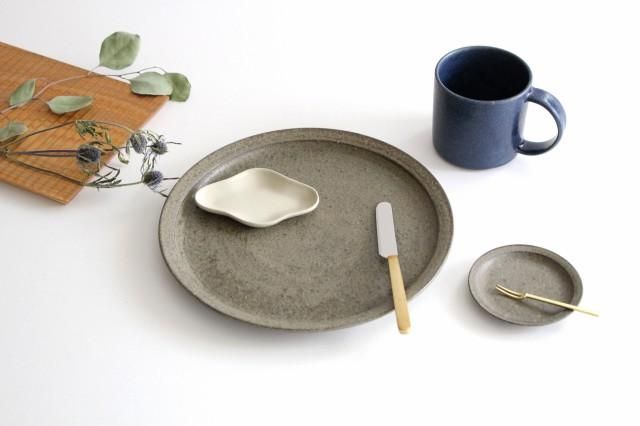 8寸リム皿｜柿灰釉｜陶器｜青人窯｜大山育男｜和食器通販｜うちる｜和