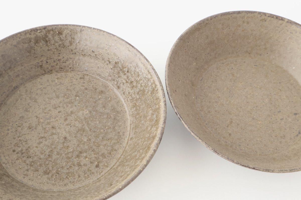 浅鉢｜柿灰釉｜陶器｜青人窯｜大山育男｜和食器通販｜うちる｜和食器の