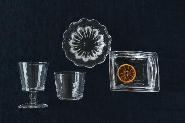 パスタプレート｜ガラス｜8823/glass work 沖澤康平｜和食器通販