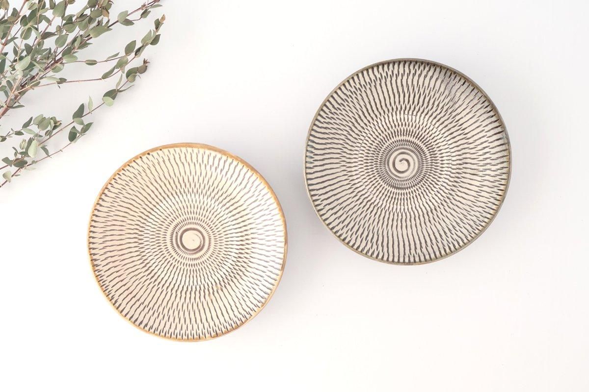 専用トビカンナ　皿 陶房独歩炎 22 古白磁トビカンナ8寸皿 ｜ 暮らしのうつわ花田 和食器 通販