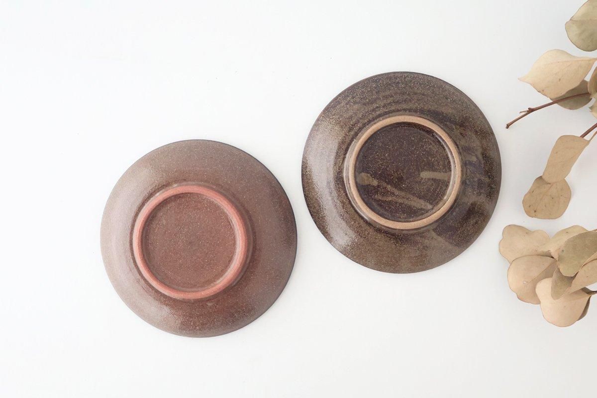 5寸皿|赤絵ブーゲンビリア|陶器| 壷屋焼| 陶眞窯| やちむん 5寸皿|赤絵ブーゲンビリア|陶器| 壷屋焼| 陶眞窯| やちむん