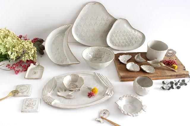 きつねのシチュー皿｜陶器｜キエリ舎｜和食器通販｜うちる｜和食器の皿