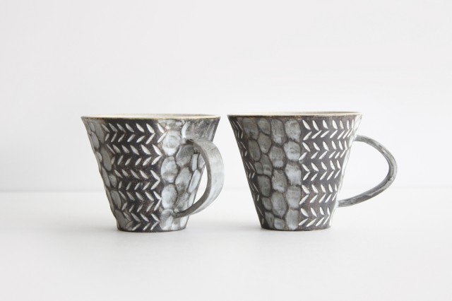 陶芸作家カップ マグカップ - 食器