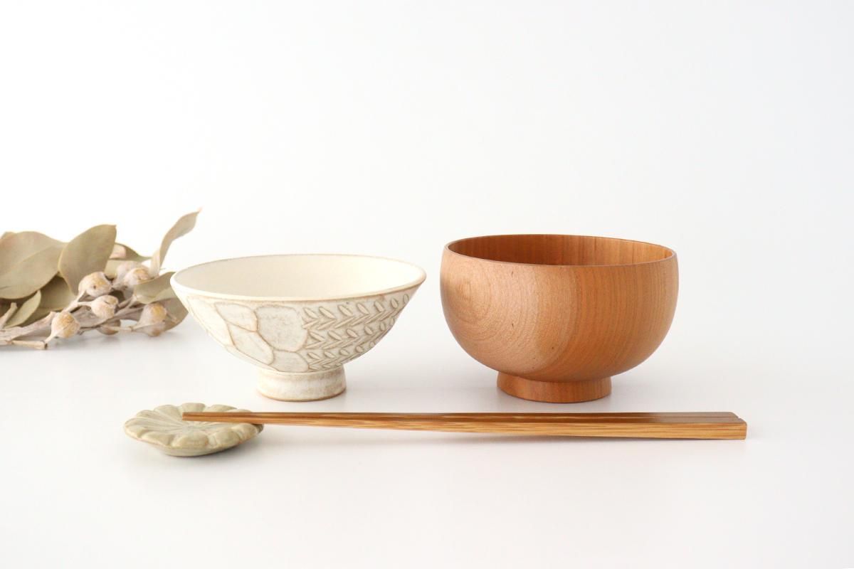 飯碗｜白｜陶器｜小鯖美保子｜和食器通販｜うちる｜和食器の皿、鉢