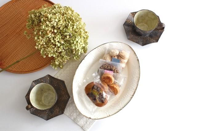 ローズマリー｜オーバル深皿｜白｜磁器｜中村かおり｜和食器通販