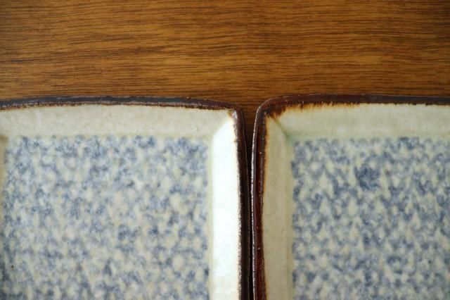 しかくプレート｜M｜陶器｜蓮見かおり｜益子焼｜和食器通販｜うちる