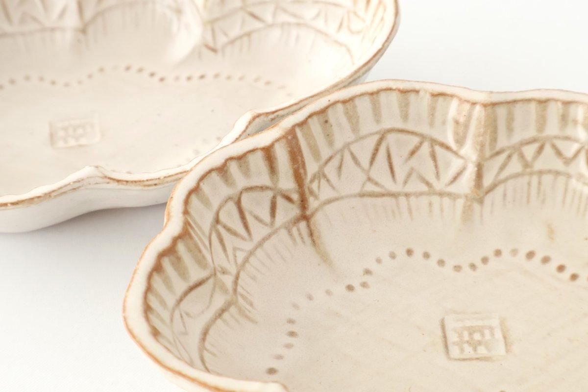 春鳥ひし形皿　眠る月の皿　ピルヴィーの小鉢　3点セット　キエリ舎 春鳥ひし形皿 眠る月の皿 ピルヴィーの小鉢 3点セット キエリ舎