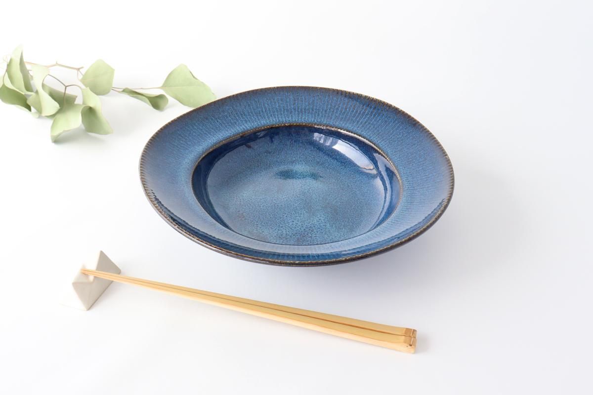 パスタプレート｜インディゴブルー｜磁器｜ORLO｜美濃焼｜和食器通販