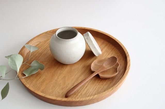 蓋付小壺｜白｜陶器｜寺田昭洋｜和食器通販｜うちる｜和食器の皿
