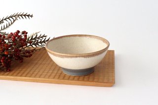飯碗　アイボリー　陶器　古川まみ商品画像