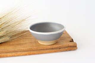飯碗　グレー　陶器　古川まみ商品画像