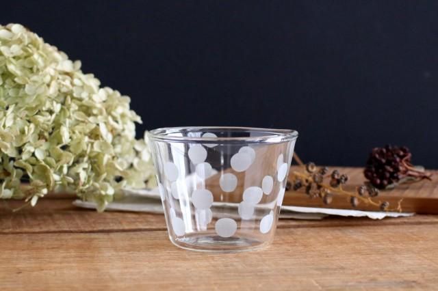 Toujours｜カップ｜水玉｜耐熱ガラス｜atelierALI-BAB 山口未来