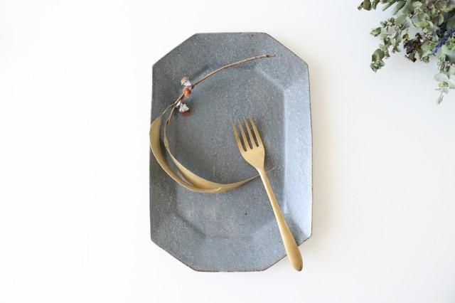 古谷製陶所　八角長方皿 大 3枚 古谷製陶所 八角長方皿 大 3枚