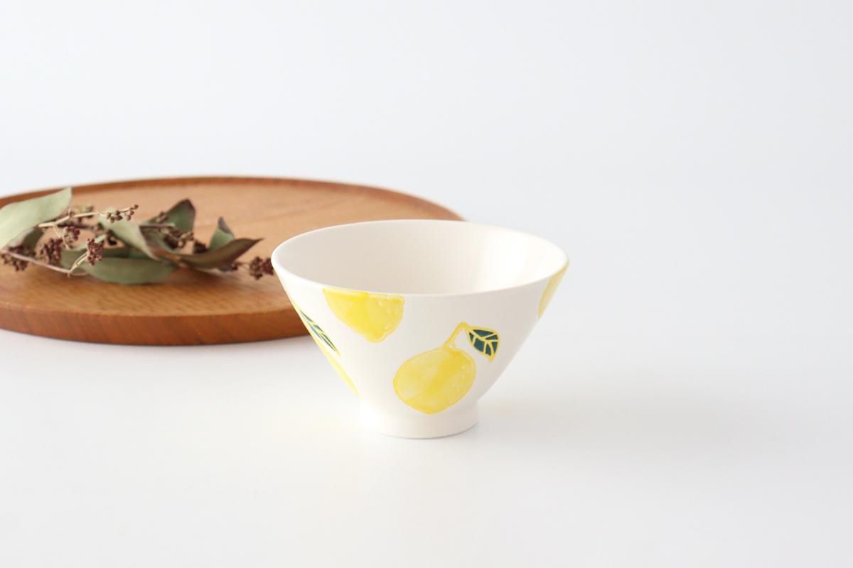 ご飯茶碗 レモン 磁器 Fruits 波佐見焼 和食器通販 うちる 和食器の皿 鉢 飯碗など ご飯茶碗 レモン 磁器 Fruits 波佐見焼 和食器通販 うちる 和食器の皿 鉢 飯碗など