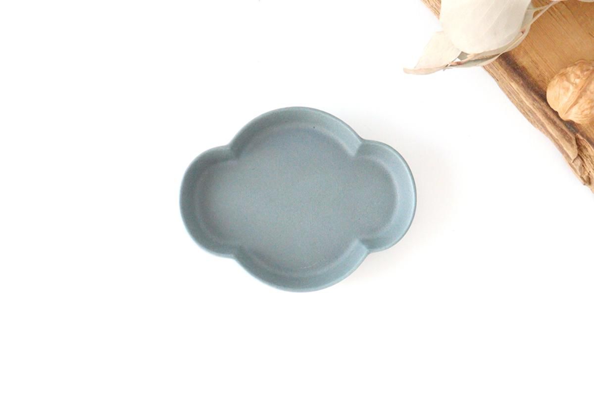 木瓜小皿｜青｜磁器｜美濃焼｜和食器通販｜うちる｜和食器の皿