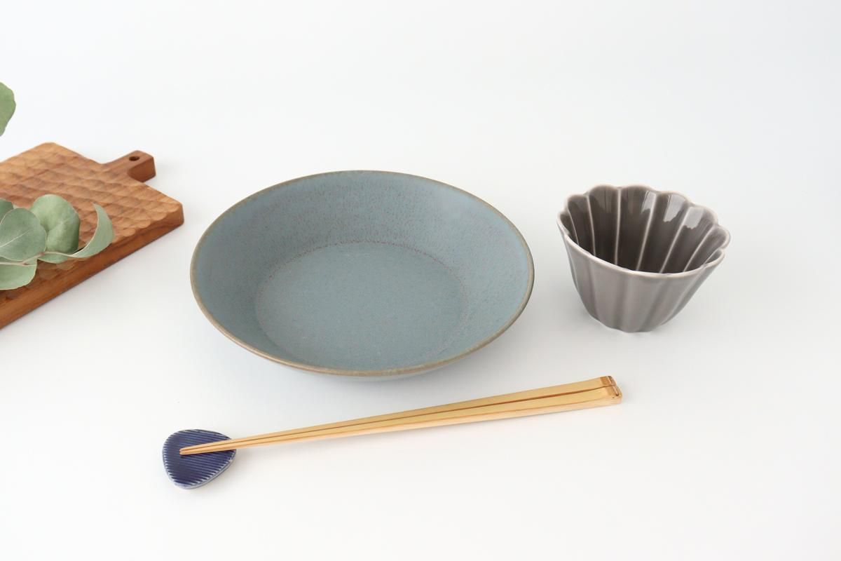 ボウル｜M｜ダークグレー｜磁器｜クオレ｜美濃焼｜和食器通販｜うちる 