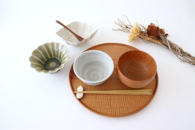 中国 六弁花形托付　龍手付花形碗　f2221203 中国 六弁花形托付 龍手付花形碗 f2221203 美術品・アンティーク