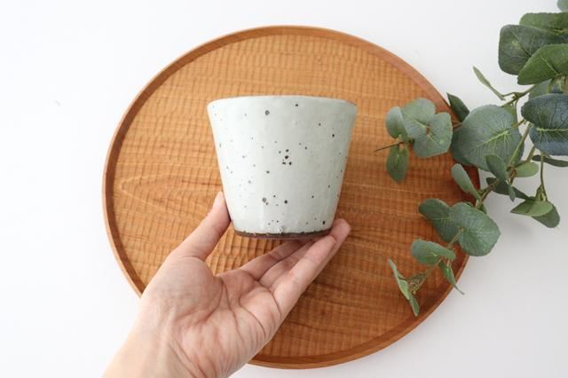 カップ｜鉄粉引｜陶器｜信楽焼｜和食器通販｜うちる｜和食器の皿