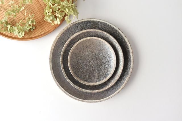 常滑小皿 受け皿 おしゃれ 和風 常滑焼 GB丸皿S (2色) 12.5cm 4号 鉢皿